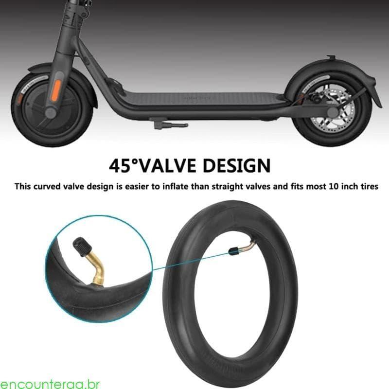 Encountera Tubo Interno 10x2 50 Pneus Para Carrinho Bebê Scooter Elétrico