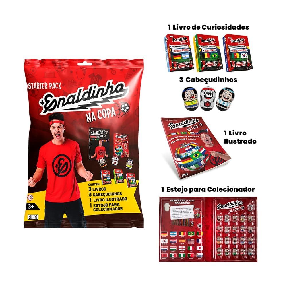 STARTER PACK - ENALDINHO NA COPA - PIXEL