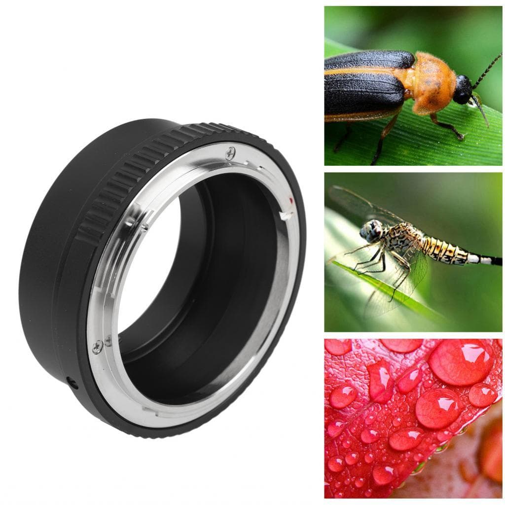 Adaptador de montagem de lente FD para EOSM, câmera acessória de fotografia em liga de alumínio para sem espelho