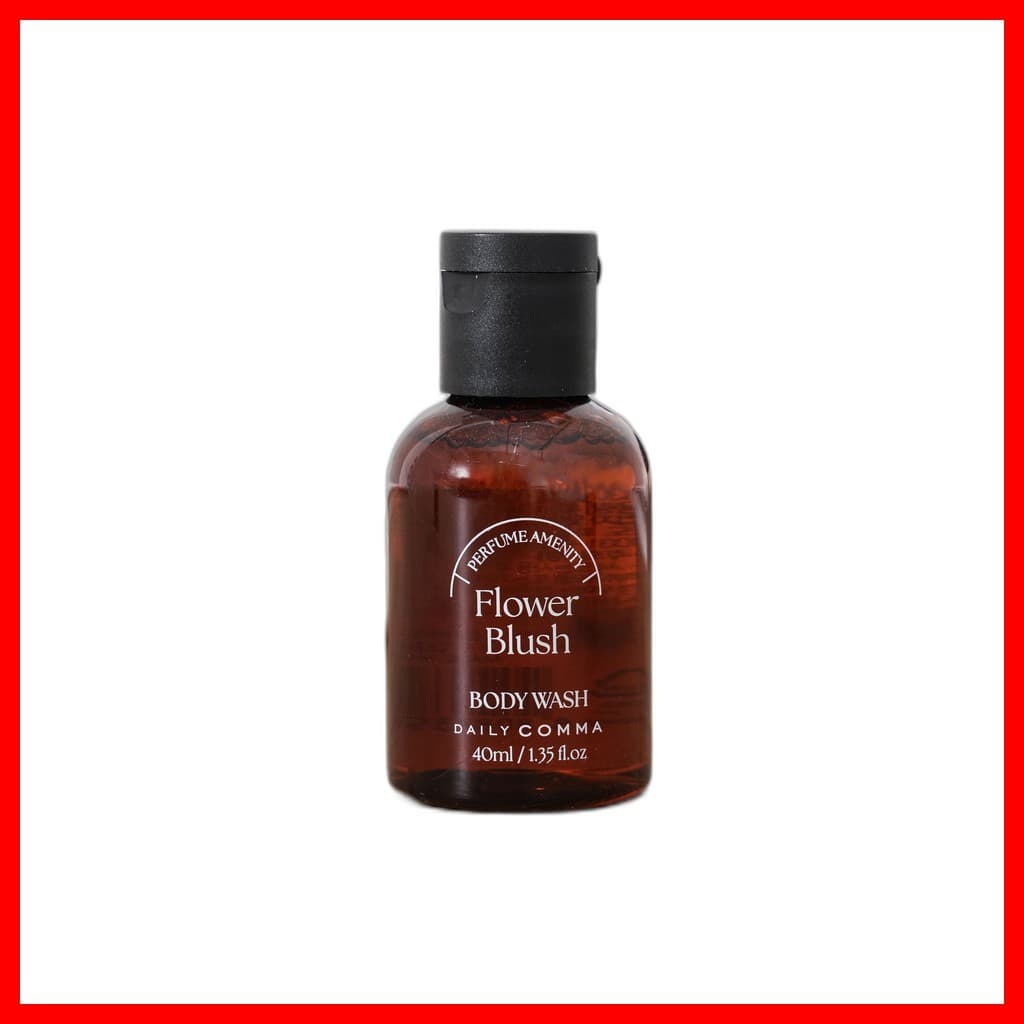 [daiso] Sabonete Líquido Diário Comma Perfume Amenity , 40ml , 1 Unidade/Coreano/Fragrância Floral Da sweethome