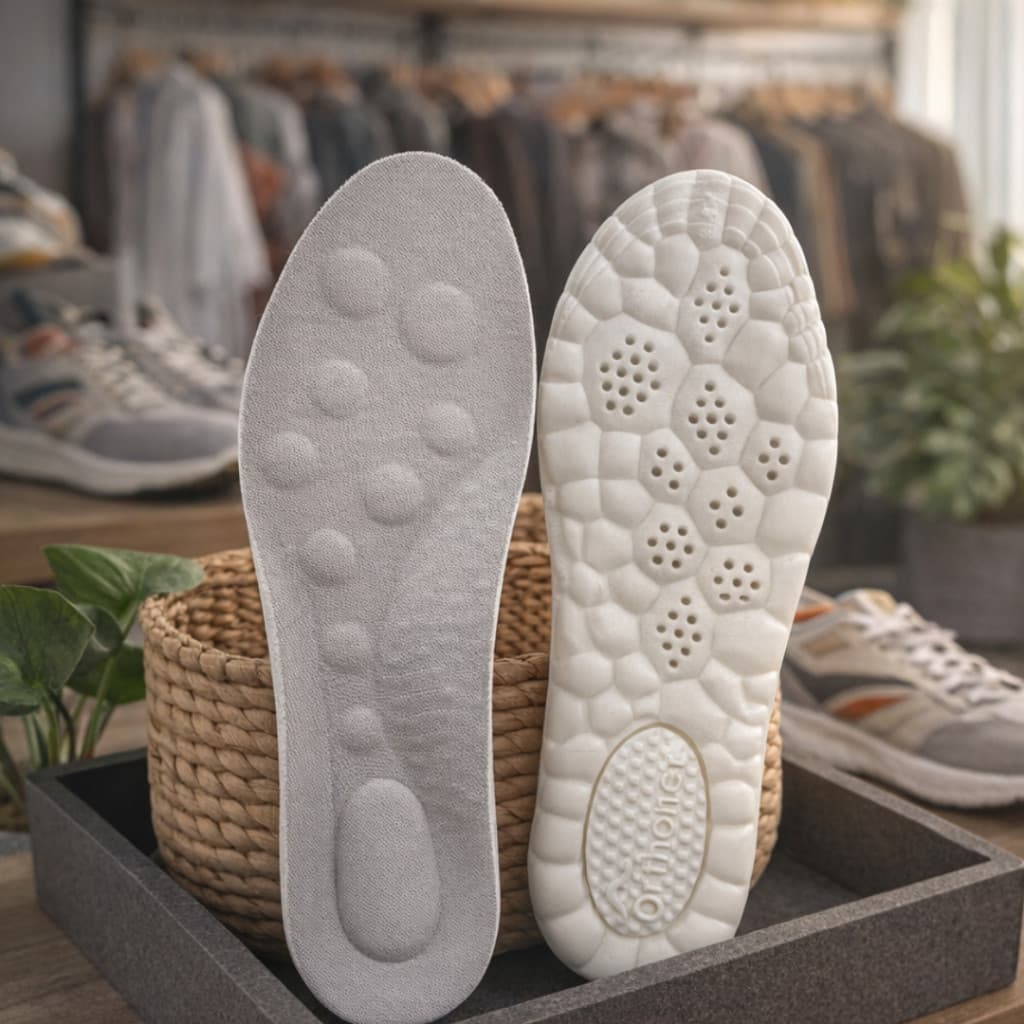 Palmilha Ortopédica 4D Para Quem Trabalhar Em Pé Durante Hora Leve Confortável