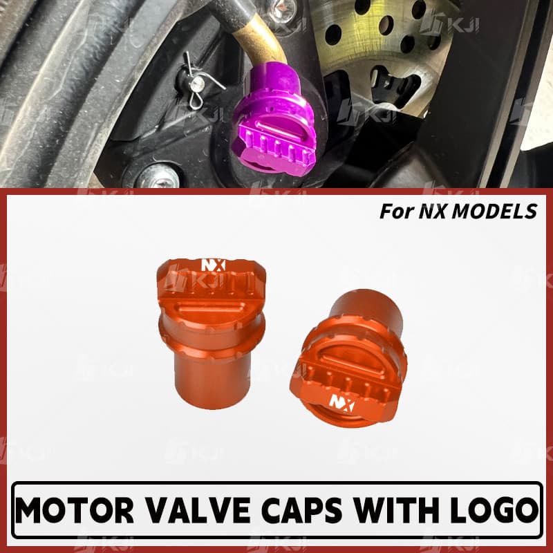 Para Honda NX400/NX500 Tampas Da Haste Válvula Do Pneu Roda De Ar Tubo Capa Guarnição Acessórios