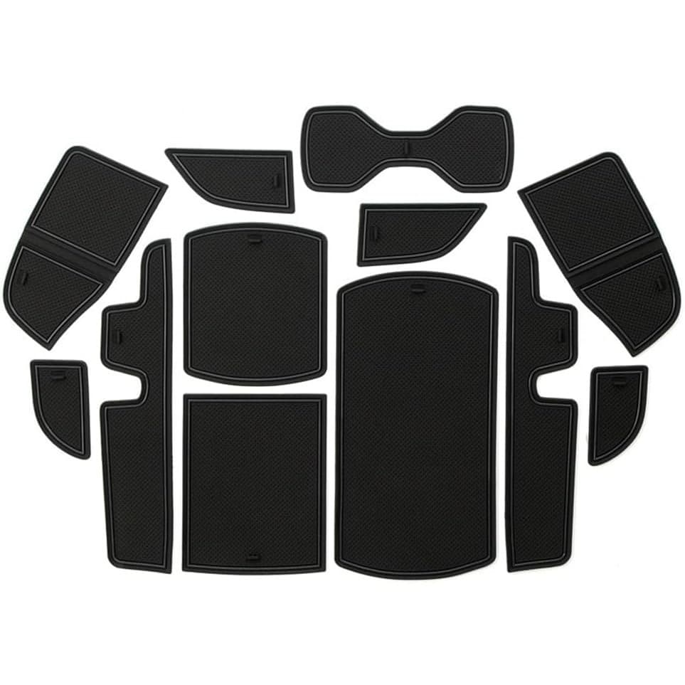 Almofadas Do Slot Da Porta Carro Para Accord 2018 , Esteiras Console Central Sulco Almofada Suporte De Copo Inserções Fo