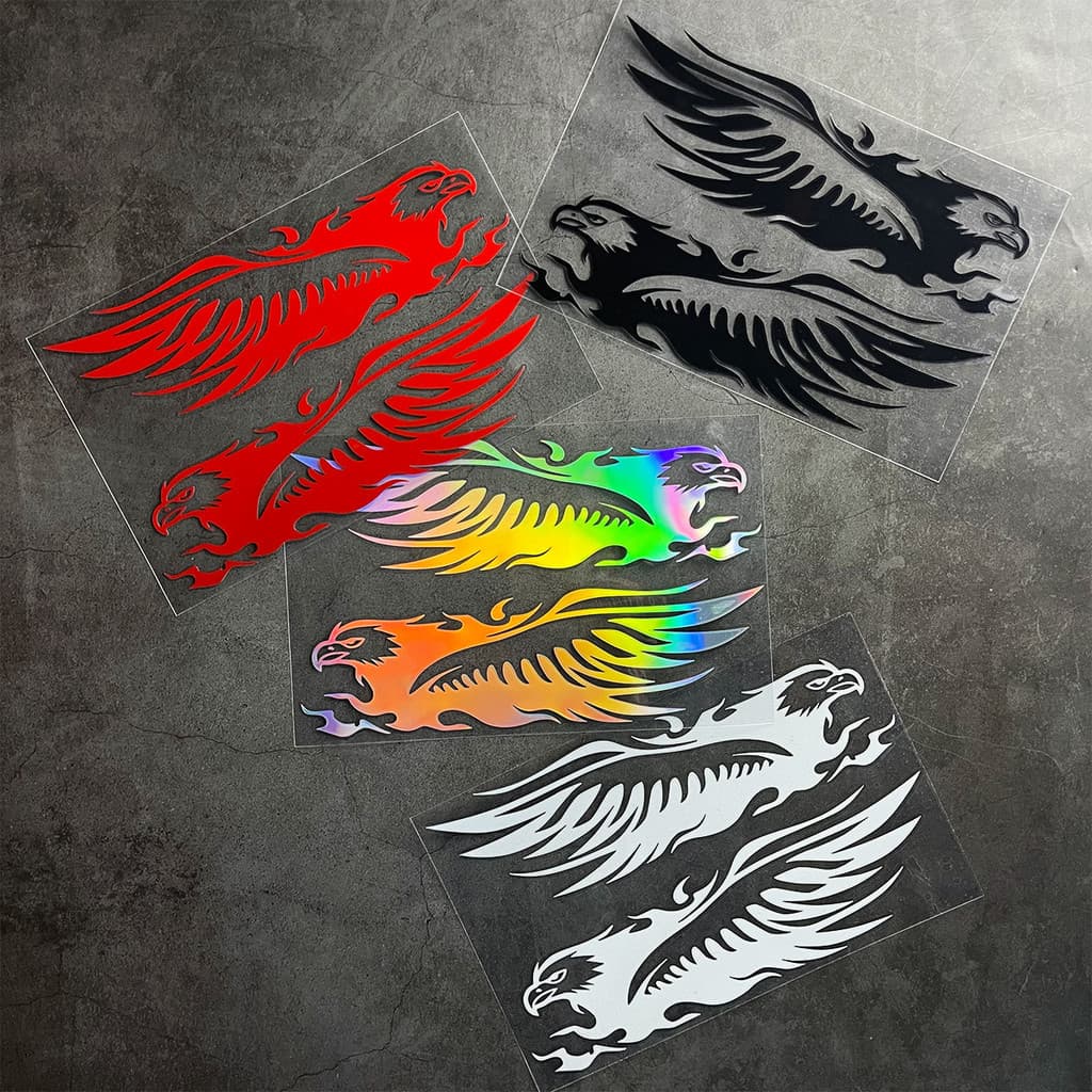 Soaring Águia Motocicleta Adesivos Capacete À Prova Dwaterproof Água Decorativos Portátil Da Acessórios