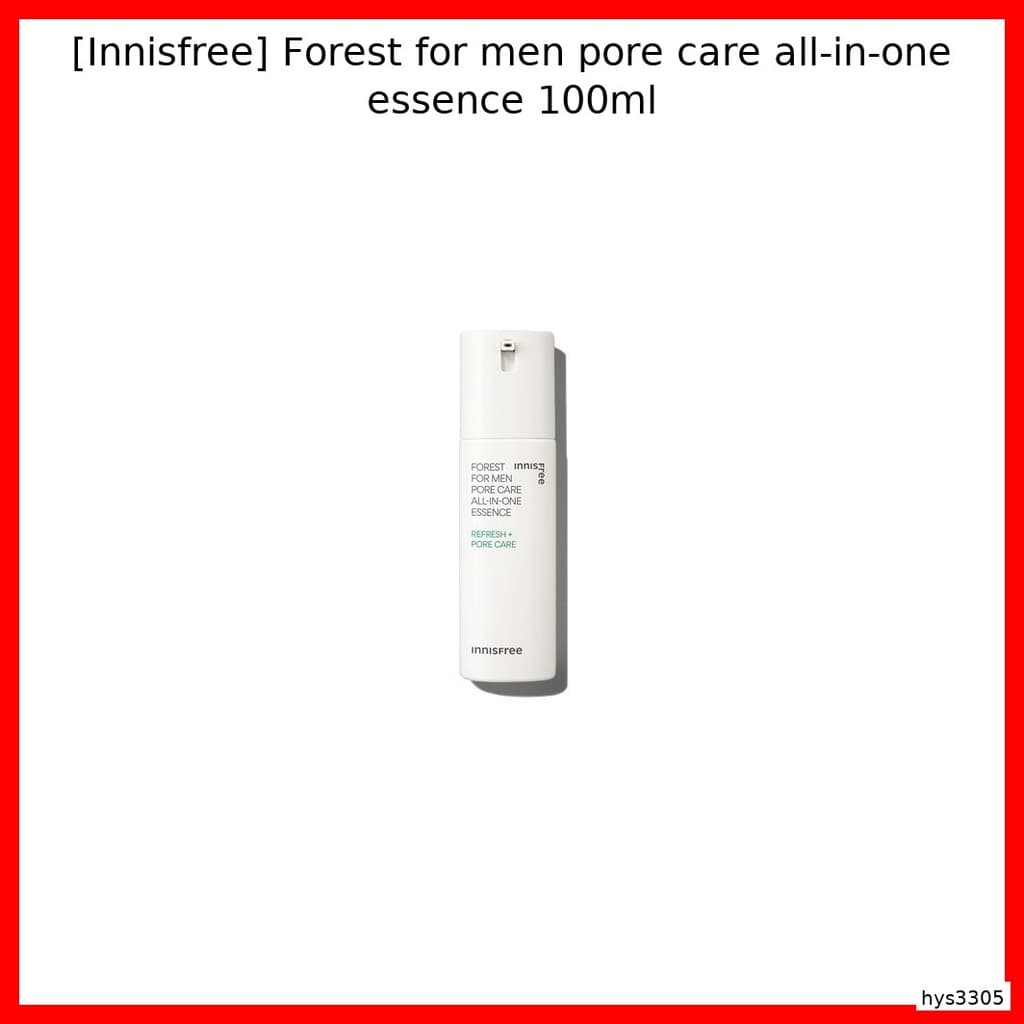[Innisfree] Forest for men Essência Multifuncional Para Cuidados Com Os Poros 100ml/, Hidratação Por hys3305