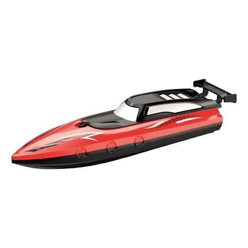 Barco Lancha Rc Controle Remoto 20km/h Brinquedo Piscina Vermelho Barco
