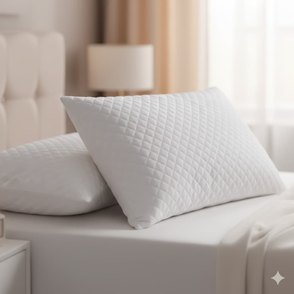 Kit Travesseiro Matelado Macio Conforto Premium Antialérgico Suporte Médio 70x50cm