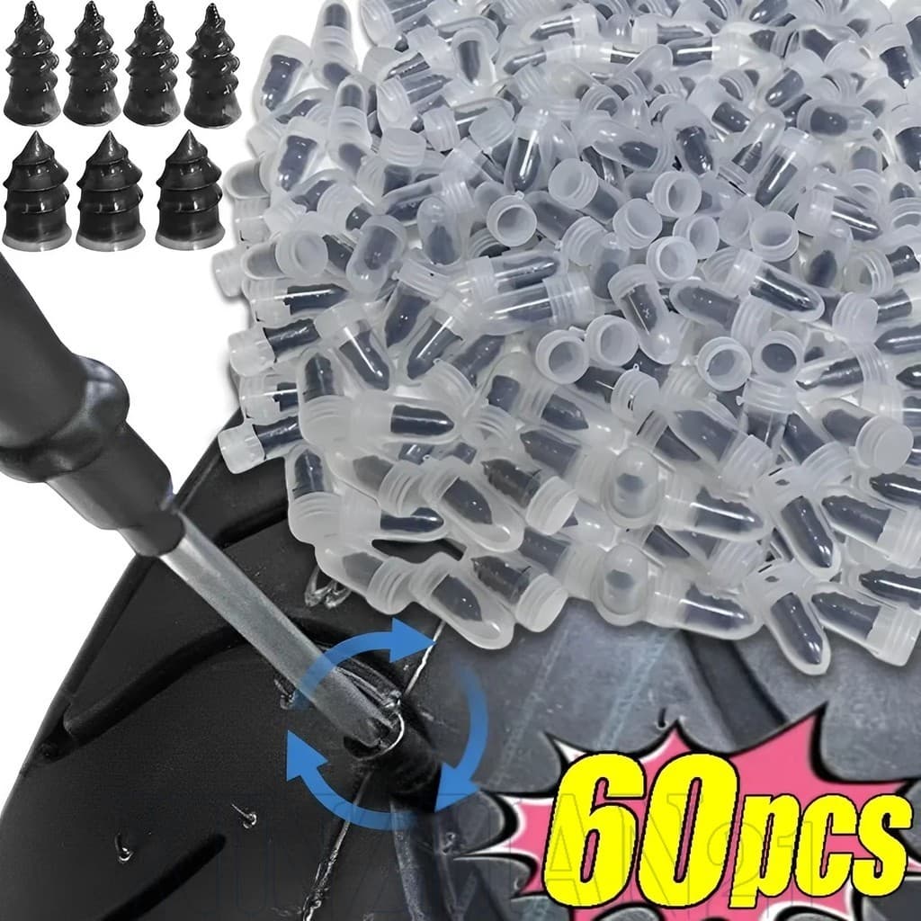 Parafusos De Reparo De Pneus De Carro A Vácuo-Plugues De Punção De Fixação Rápida-Para Scooter De Caminhão De Motociclet