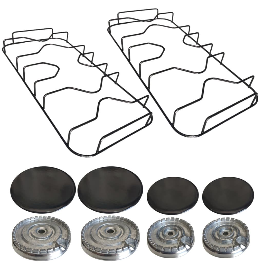 Conjunto Tampinhas + Bacias + Trempe 4 Bocas Erva Doce