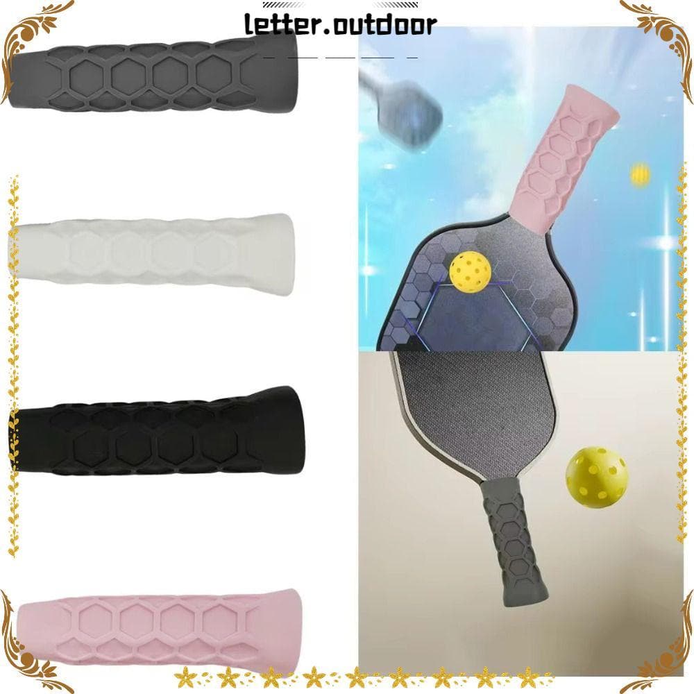 LO Sílica Gel Undergrip , Alça De Silicone Pickleball Paddle Grip Cover , Overgrip De Raquete De Reutilizável