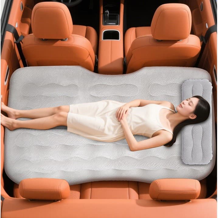 Cama inflável traseira do carro almofada inflável carro colchão inflável automático auto-condução viagem Interior almofa