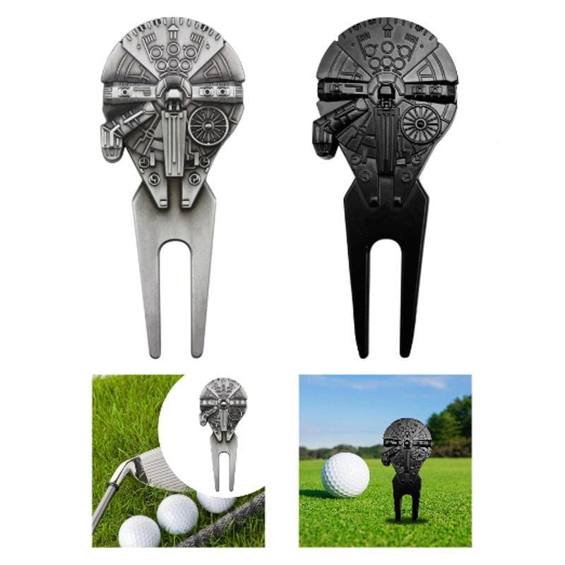 [Fineblue] Ferramenta De Reparo De Divot Para Prática De Golfe , Garfo Elegante De Liga De Zinco , Tamanho Compacto Aces