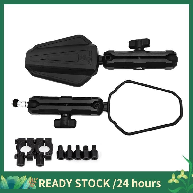 Espelho Retrovisor Dobrável Universal Para Motocicleta , Acessórios De Modificação De Off-Road ,