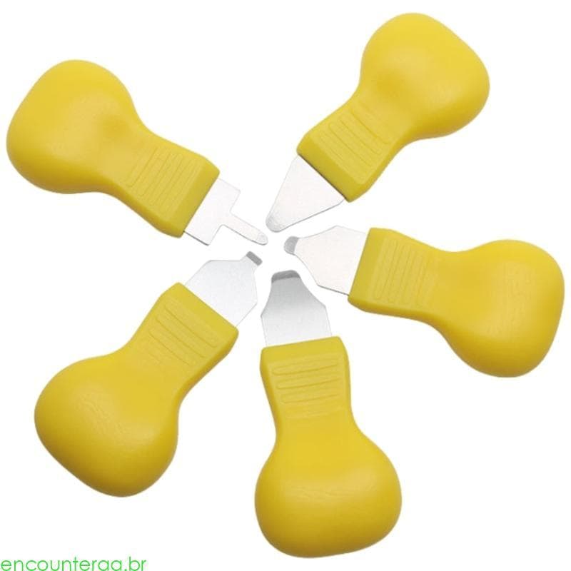 Encountera 5 Peças Ferramenta Reparo Relógio Multifuncional Abridor Caixa Curiosidade Removedor Capa Traseir