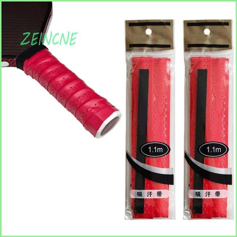 ZEIN 2 Peças Overgrip Raquete Antiderrapante EVA Durável E Superfícies Texturizadas Pa