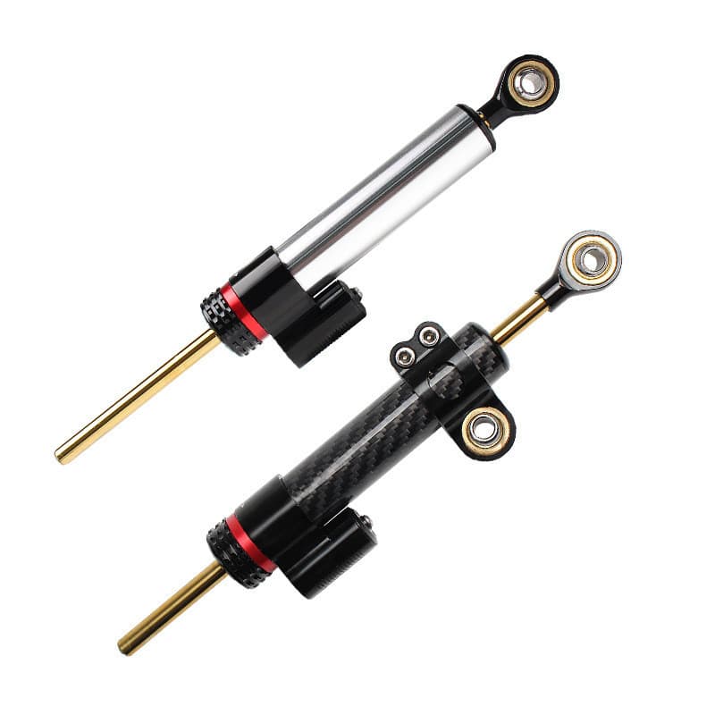 Acessórios de modificação de motocicleta Tipo Universal Amortecedor de tipo aprimorado Régua de titânio Direção Anti-vib