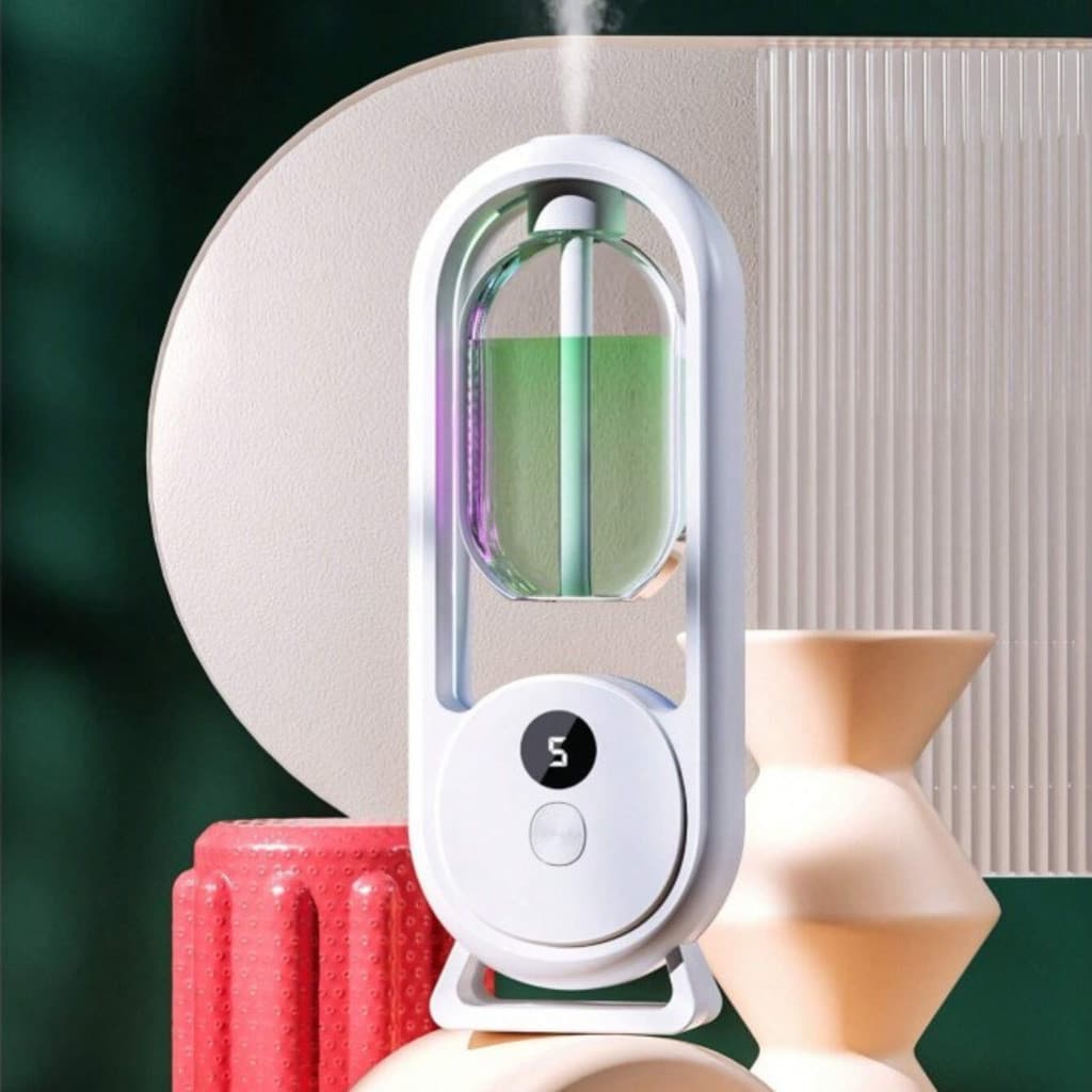 Difusor de Aroma Elétrico Sem Fio de Parede Aromatizador Desodorizador de Ambiente Novete