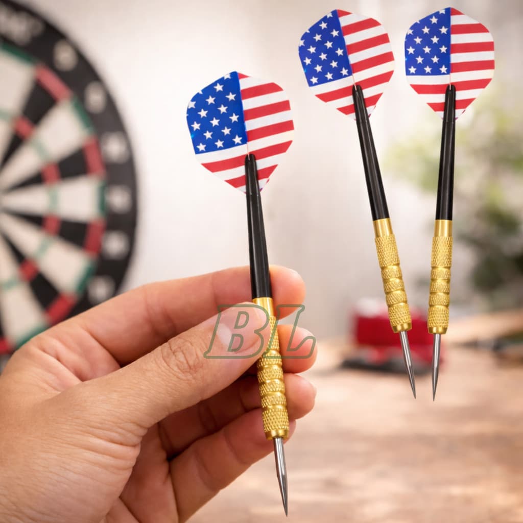3 ou 6 Dardos Profissional Grande Alvo Tiro ao Alvo Tabuleiro