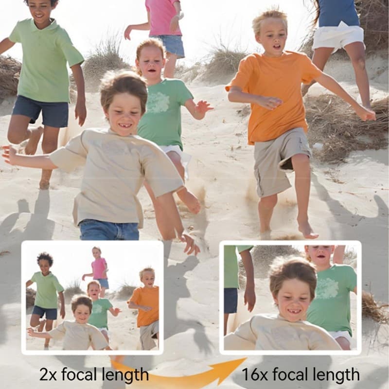 Câmera Fotográfica Portátil TENB Capacidade 32 Gb, Resolução 100 Mp, Gravação Vídeo Transparente Para