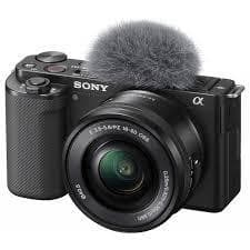 Camera Sony ZV-E10 Kit 16-50MM F/3.5-5.6 Oss NF+ GARANTIA 1 ANO!
