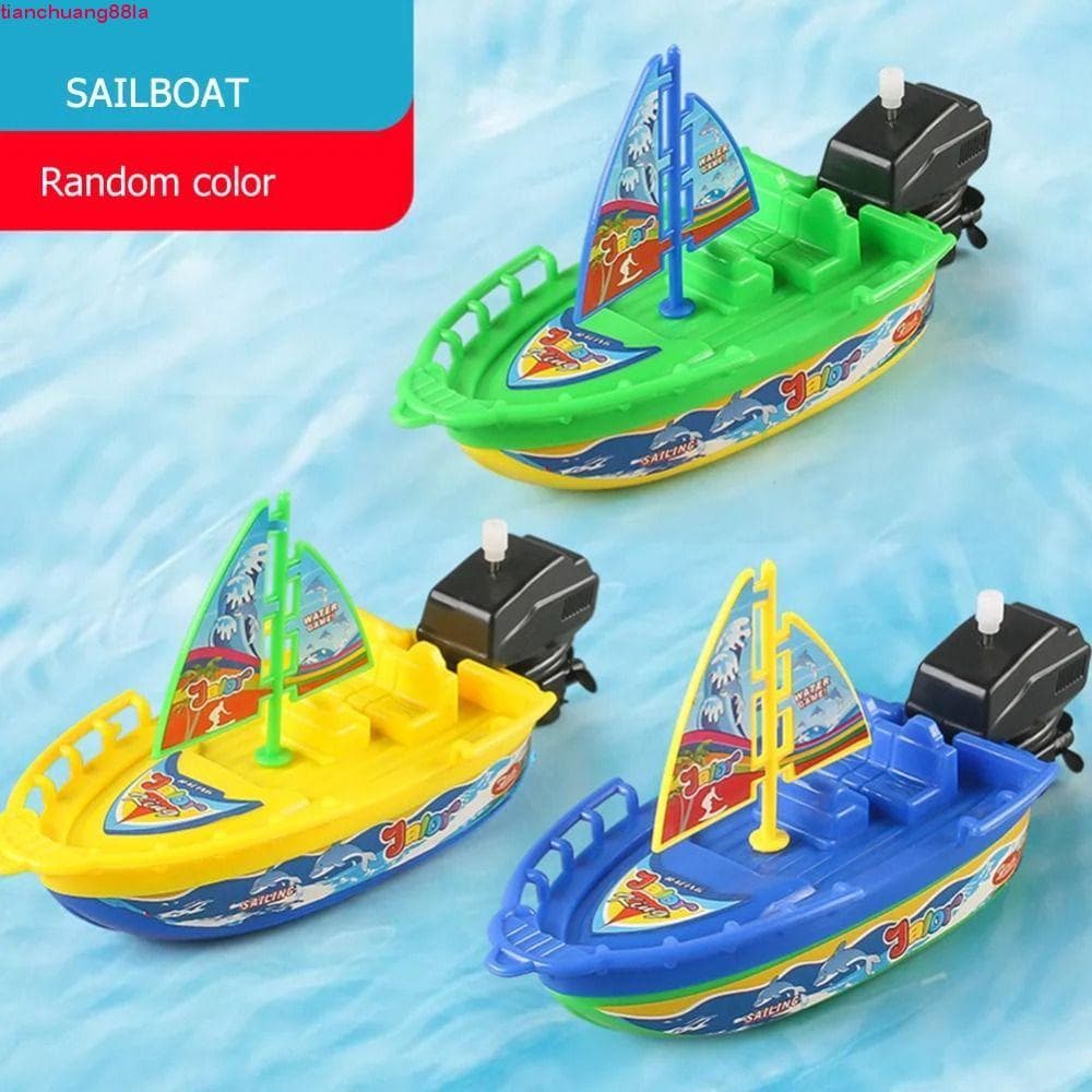 TIANCHUANG Barco A Motor Relógio Brinquedos , De Velocidade Navio Pequeno Vapor Acabar Brinquedo , De Banho