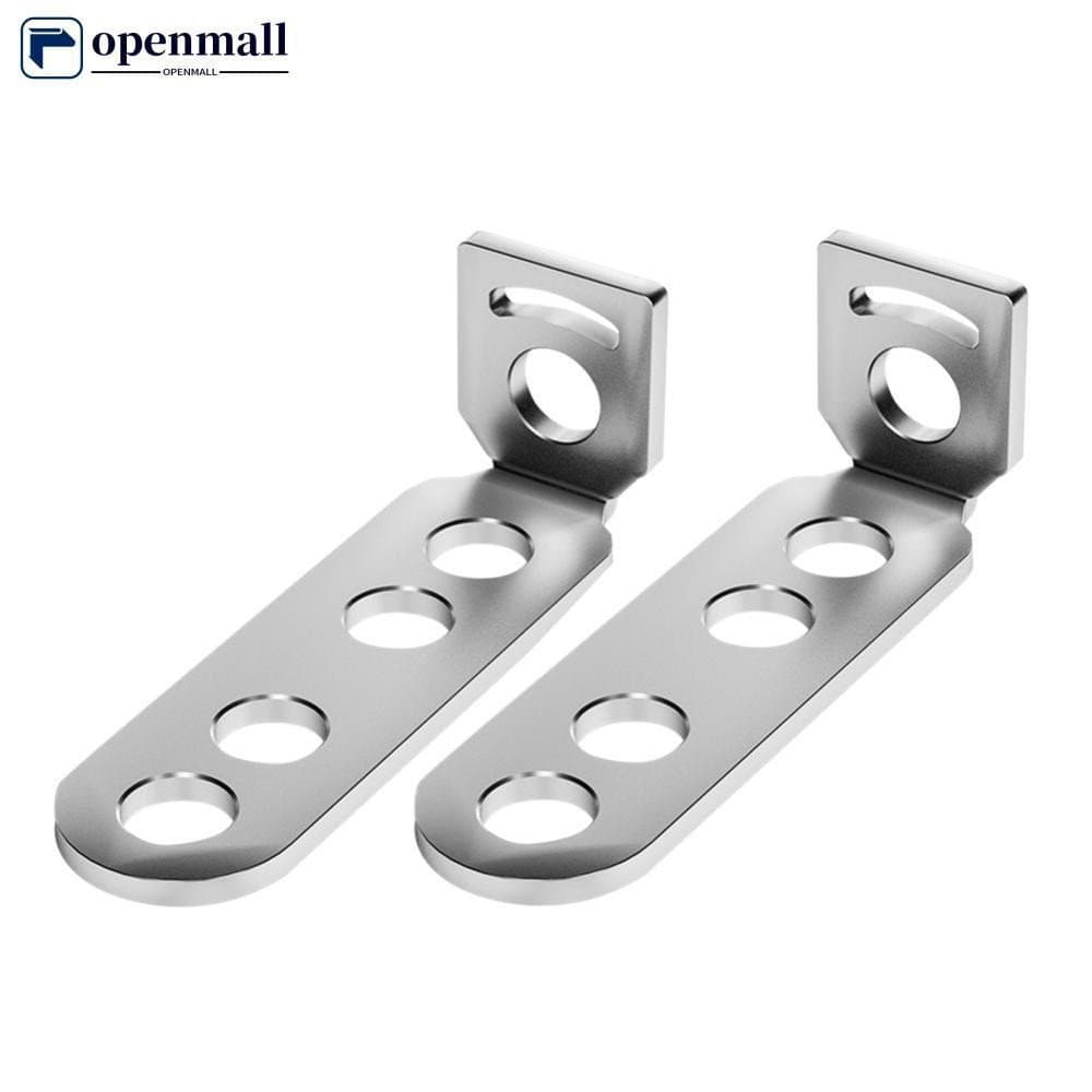 Nobleflying OMALL 2 Pçs Universal Motocicleta Farol Montagem Espelho Retrovisor Holofote Sinal Lâmpada Suporte Fixo B4U3