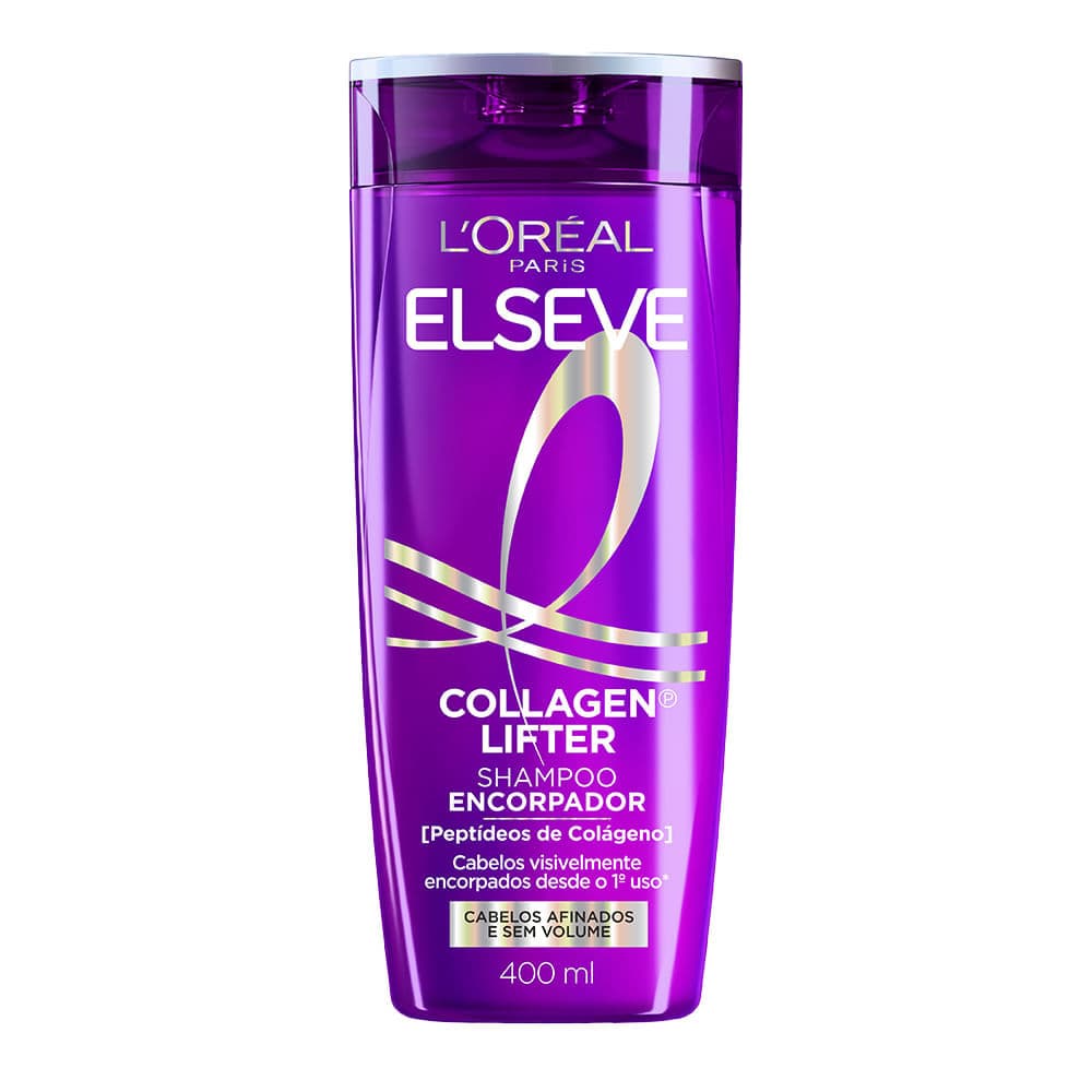Shampoo Encorpador Elseve Colágeno Lifter 400ml