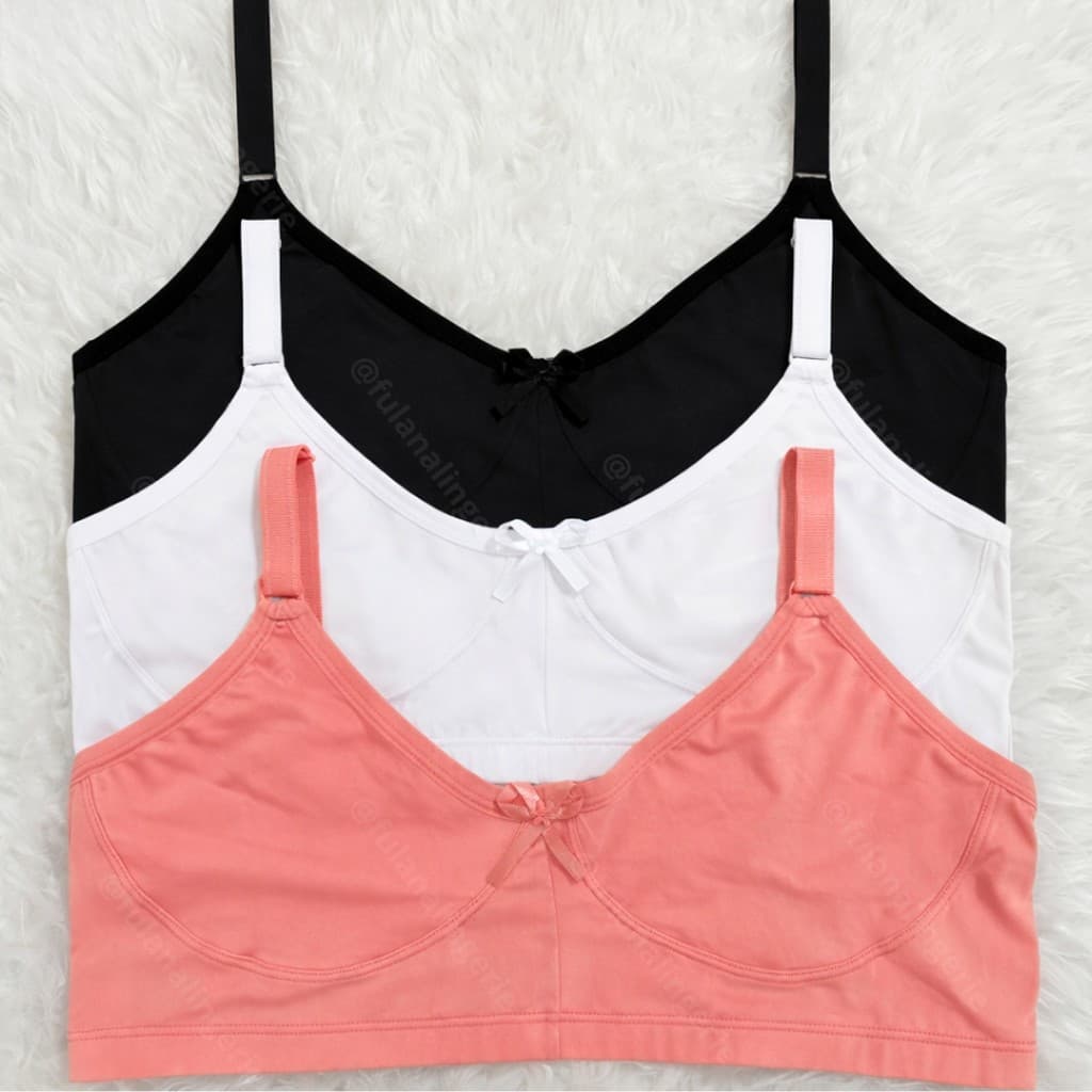 Sutiã Plus Size 48 ao 56 Sem Bojo Reforçado Alça Larga - Sutia Plus