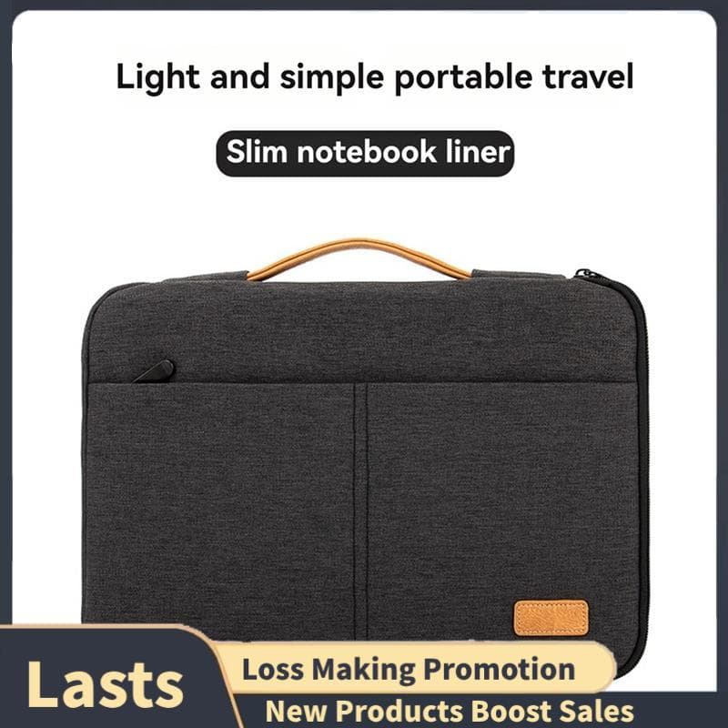 Bolsa Para Laptop Capa Fina De 15.6 Polegadas Com Alça Resistente À Água Caso De Viagem De Negócios Notebook