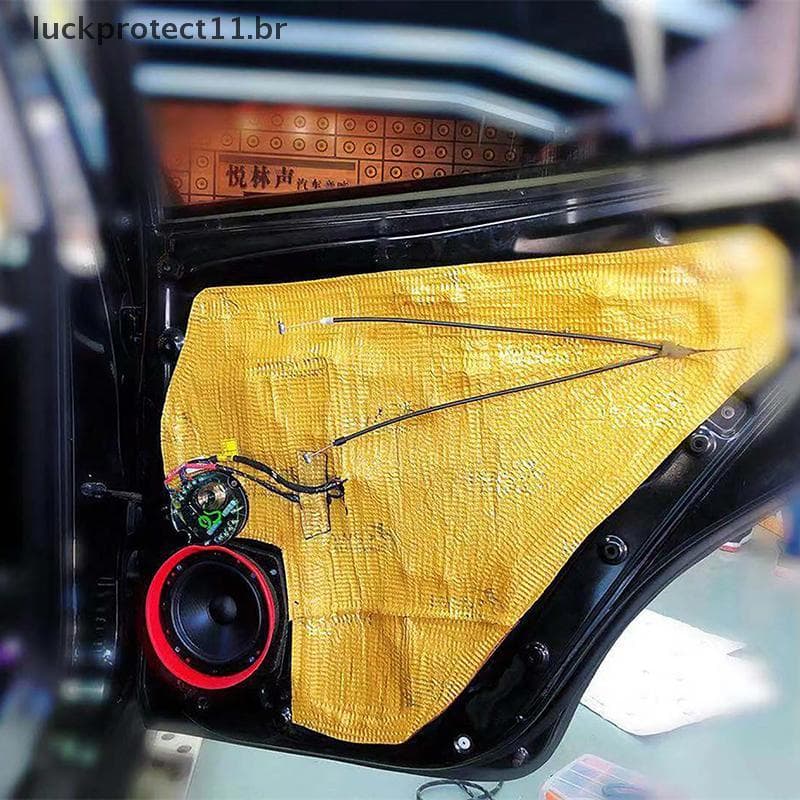 LTBR 2 Pçs Almofada De Proteção Áudio Do Carro Borracha Alto-Falante Chifre Capa À Prova Dwaterproof Água 6.5 Polegada V