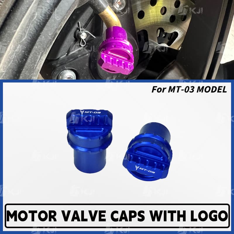 Para Yamaha MT-03/MT03 Tampas Da Haste Válvula Do Pneu Roda De Ar Tubo Capa Guarnição Acessórios Peças