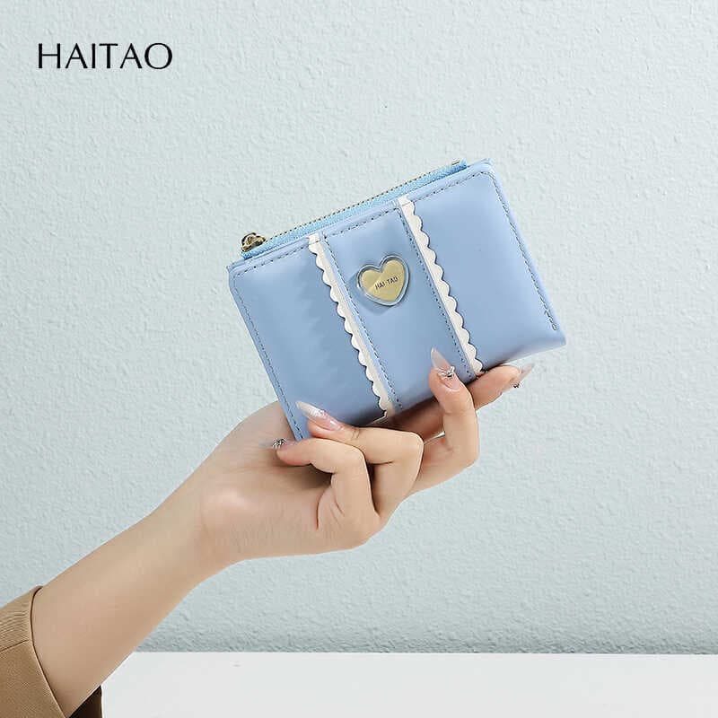 2025 versão coreana amor bonito carteira High-End sentimento all-Match senhoras carteira estudante carteira titular do c