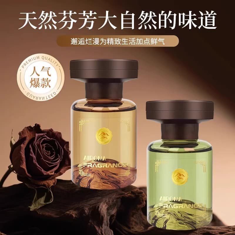 Nova visão de montanha carro aromaterapia Perfume de carro visão de montanha aromaterapia bálsamo fragrância de longa du