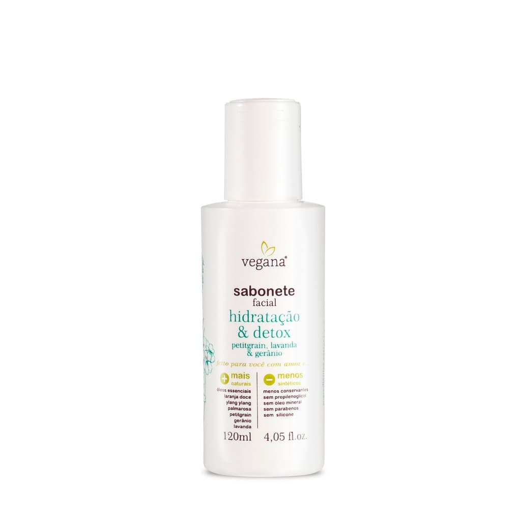 Sabonete Facial - Hidratação e Detox WNF - 120ml