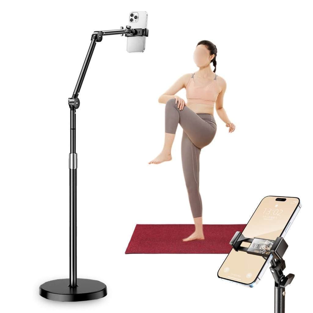 Tripé de Celular Profissional Universal Preto Articulado 360° - Suporte Estável