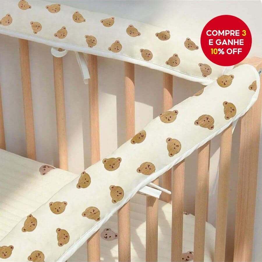 Adesivo Para Berço De Bebê Com Design Animal De Desenho Animado , Anticolisão E Resistente À Mordida , Feriado