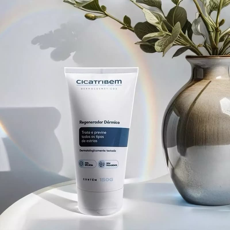 Creme Hidratante Anti-Stretch Marks-Dermic Regenerador-Cicatribem-Para Estrias