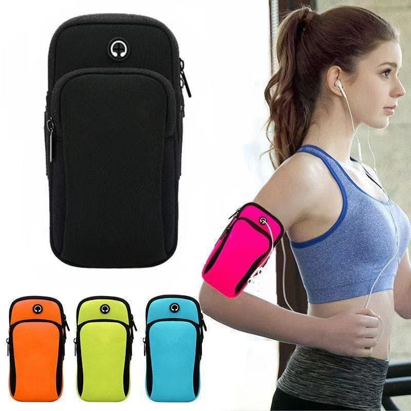 Pochete Bolsa De Braço Fitness Para Celular Bolsa de telefone esportivo 18*9cm