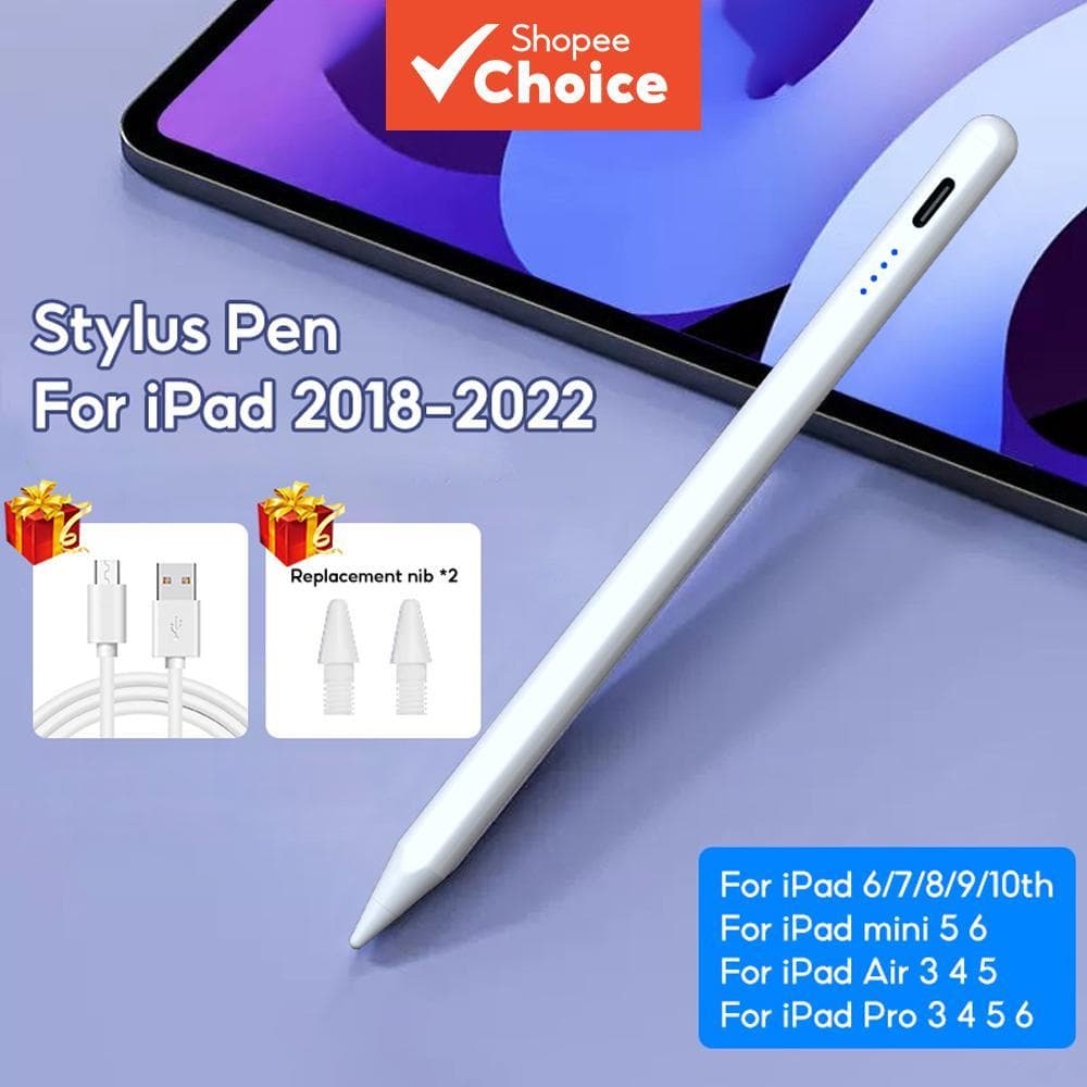  Para Apple Pencil Stylus para iPad A16 Air 11 5 4 Pro 11a 13 12.9 M4 M3 M2 Canetas 10 9 10a 9a Geração