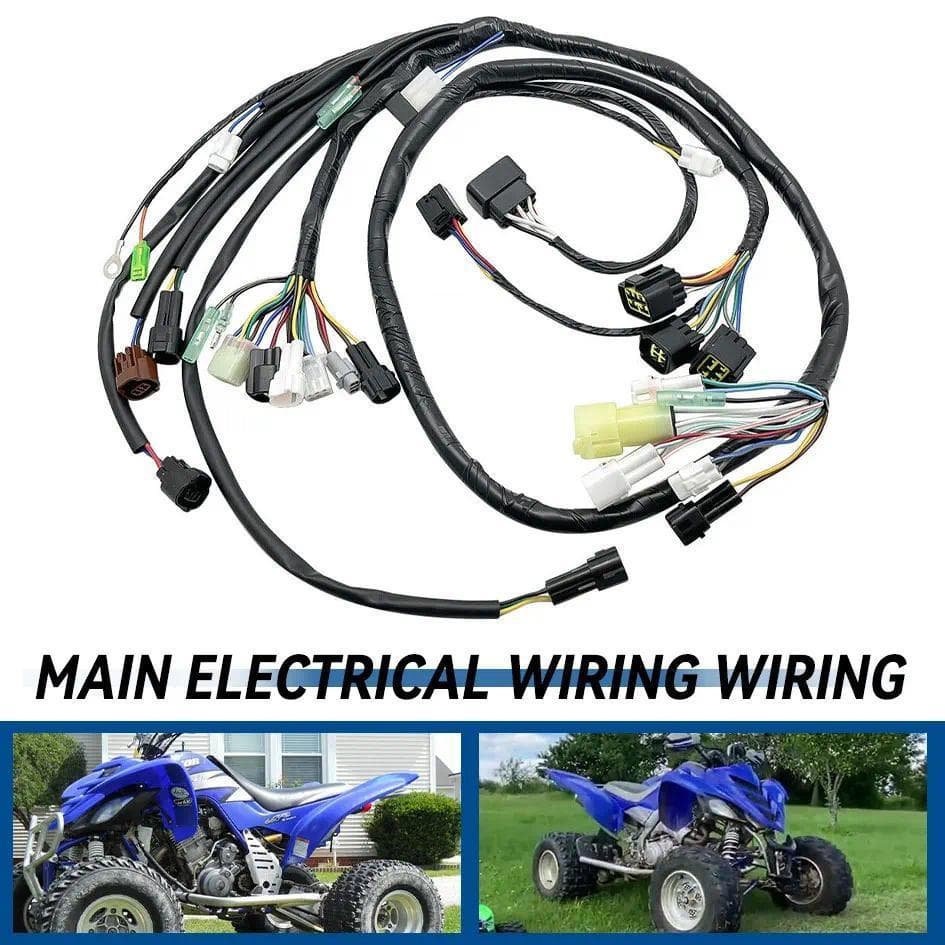 Chicote Elétrico Principal 5LP-82590-10-00 Compatível Com Yamaha Raptor 660 660R YFM660R 2002 2003 2004 5LP825901000