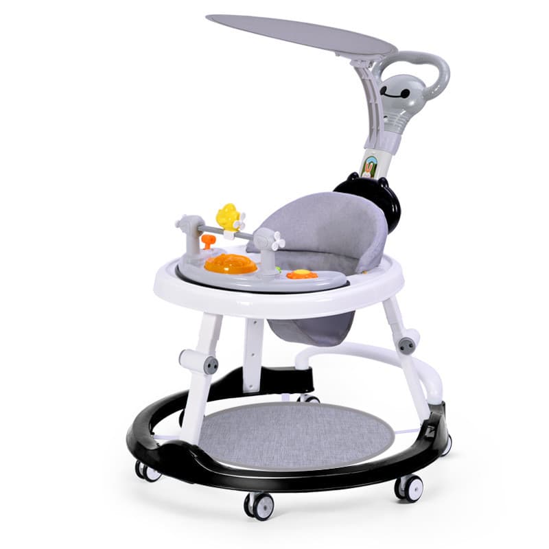 Andador musical infantil cinza Premium