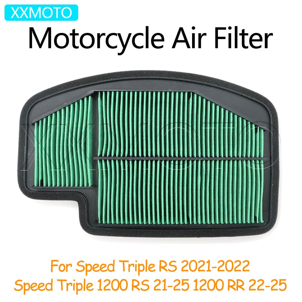 Para Velocidade Triplo RS 2021 2022 1200RS 2023 2024 1200RR 2025 Motocicleta 1200 RR Filtro De Ar Entrada Acessórios Mai