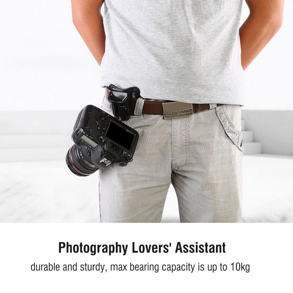 Suporte de cintura para câmera Suporte de clipe universal para a maioria das DSLR