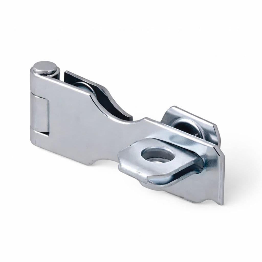 Fecho Trinco Porta Cadeado 4” Polegadas em Aço – Alta Segurança e Durabilidade