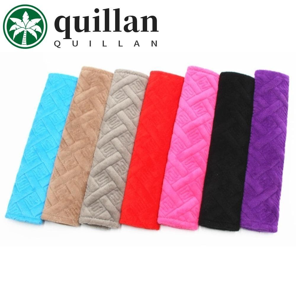 Capa De Cinto De Segurança De Carro QUILLAN , Almofada De Ombro Ajustável Universal Para , Protetor Confortável