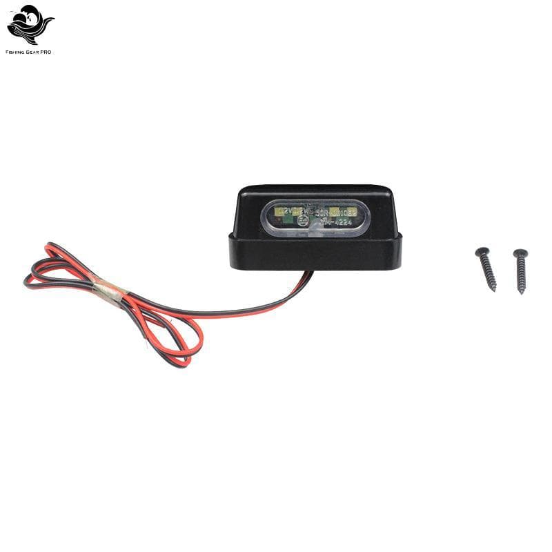 PFG 12V Universal Motocicleta 4LED Luz De Matrícula 0.2W Traseira Da Placa Com Emark FG
