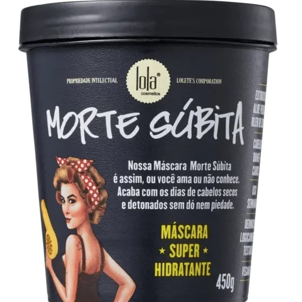 Máscara de Hidratação Morte Súbita 450g - Lola Cosmetics
