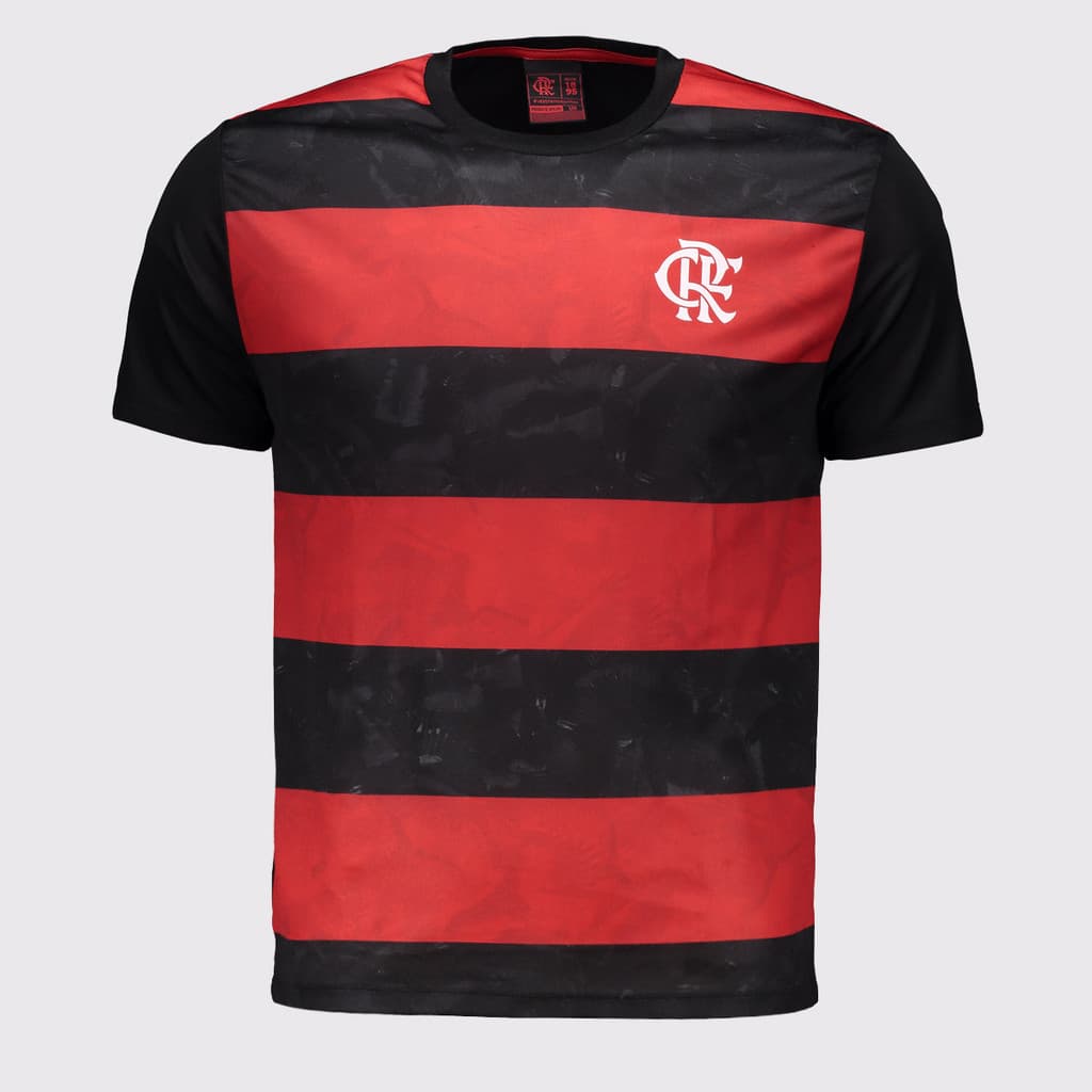 Camisa Flamengo Torcer Básica Infantil