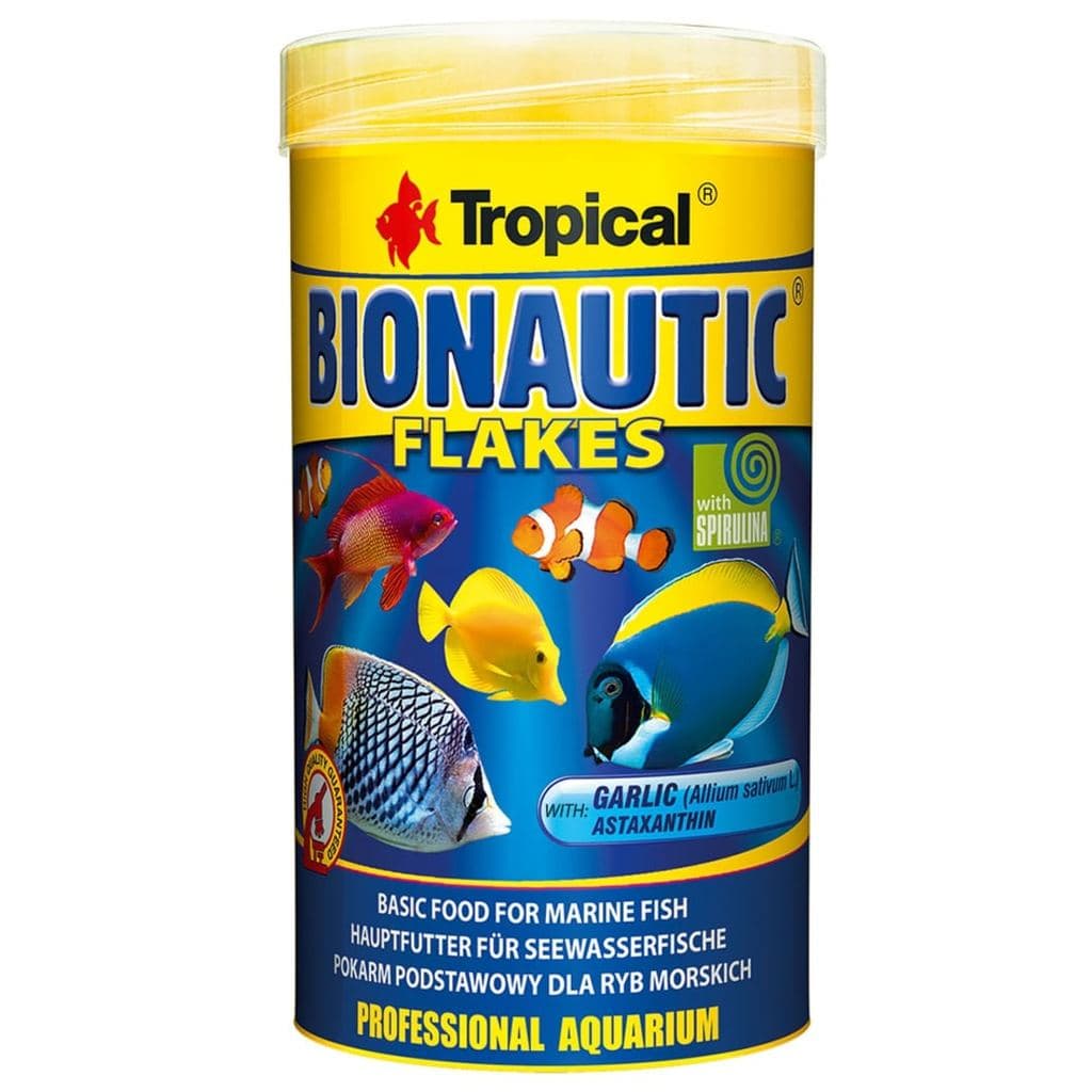 Tropical Bionautic Flakes 50g Ração Flocos Peixe Marinhos