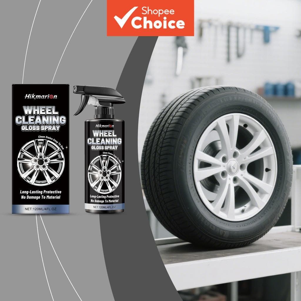  Limpador de Rodas em Spray com HEDP, Removedor de Pó de Freio & Restaura o Brilho da Aro